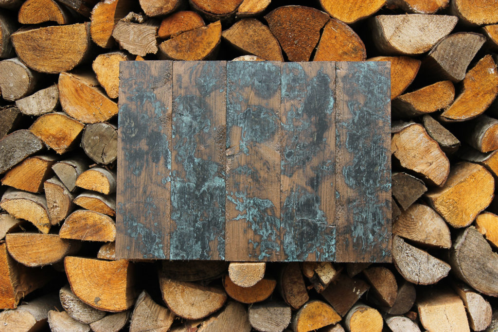 Charred wood