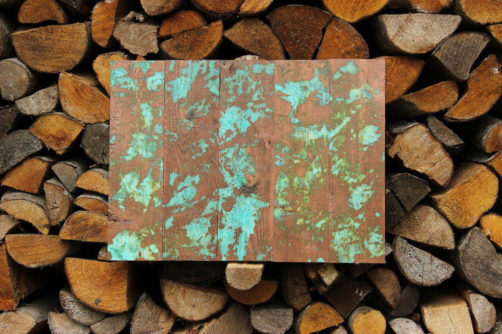 Charred wood