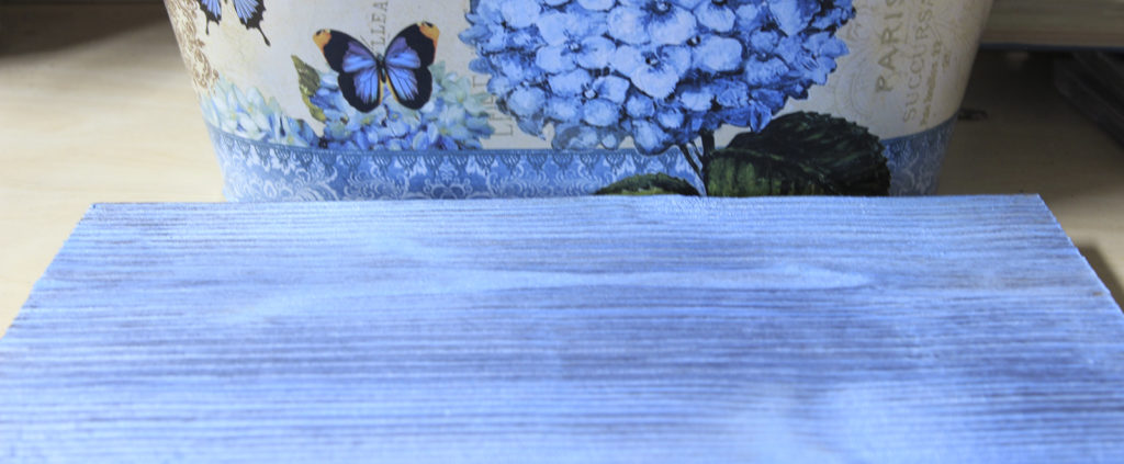 Charred wood panels -Blue Aegan