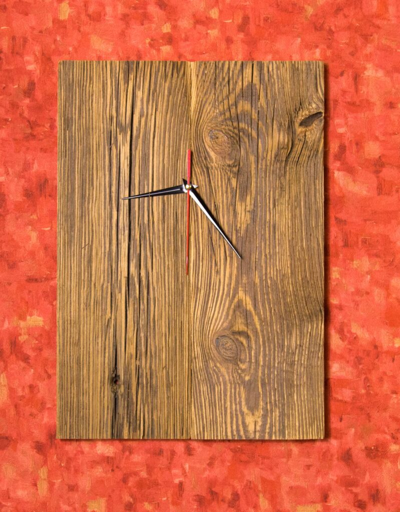 Clock Antic Wood - Reference CAW3